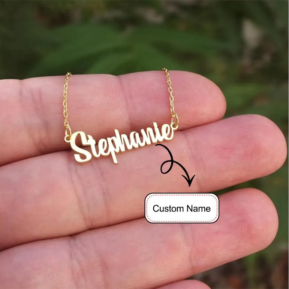 Design Custom Name on Necklace