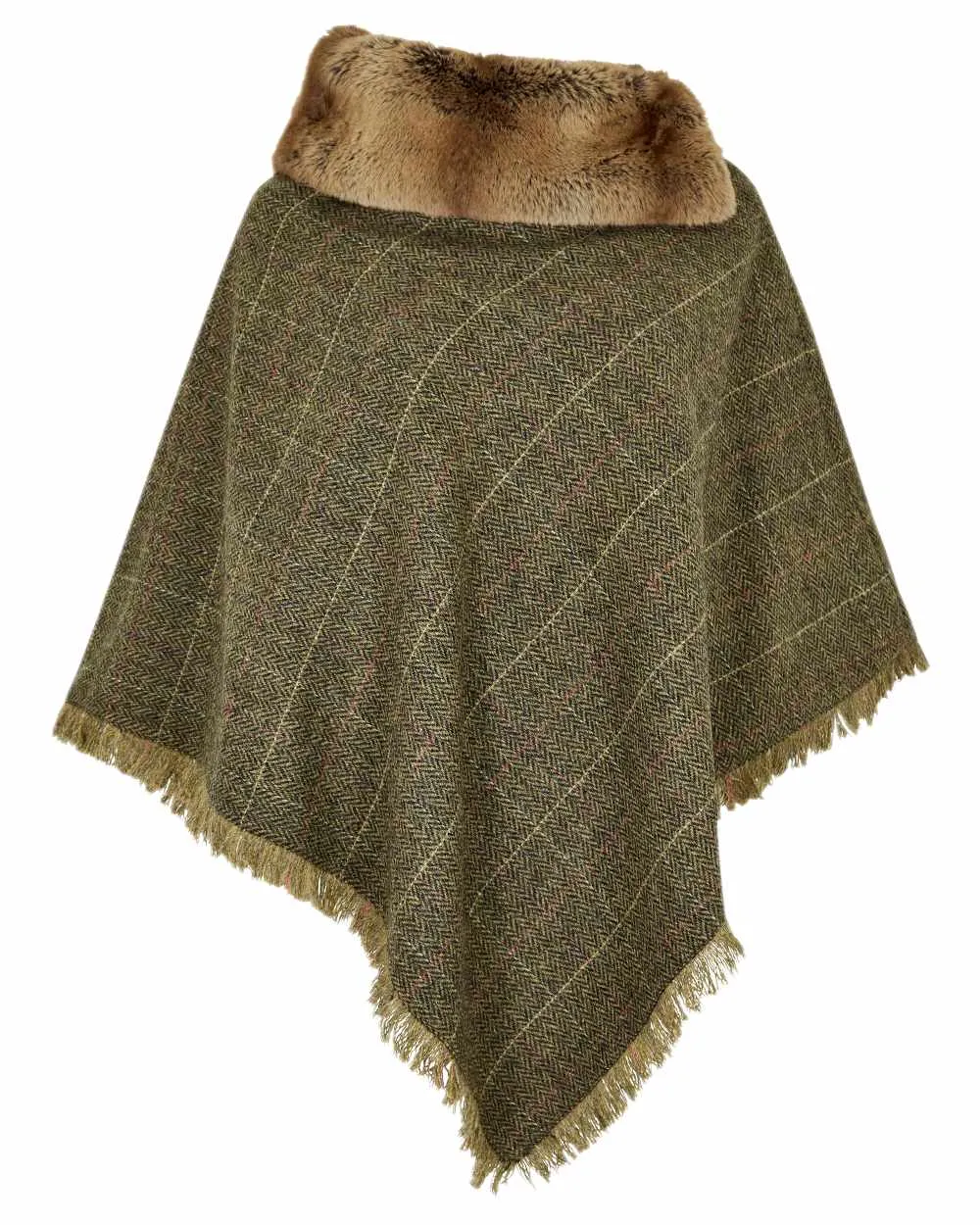 Dubarry Womens Silverfir Tweed Poncho