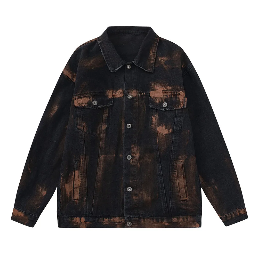 Fashion Holes Denim Clothes Jacket Men