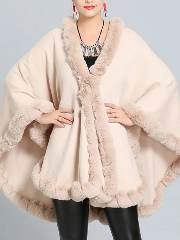 Fine Fancy Poncho Plus Size Cape Cardigan