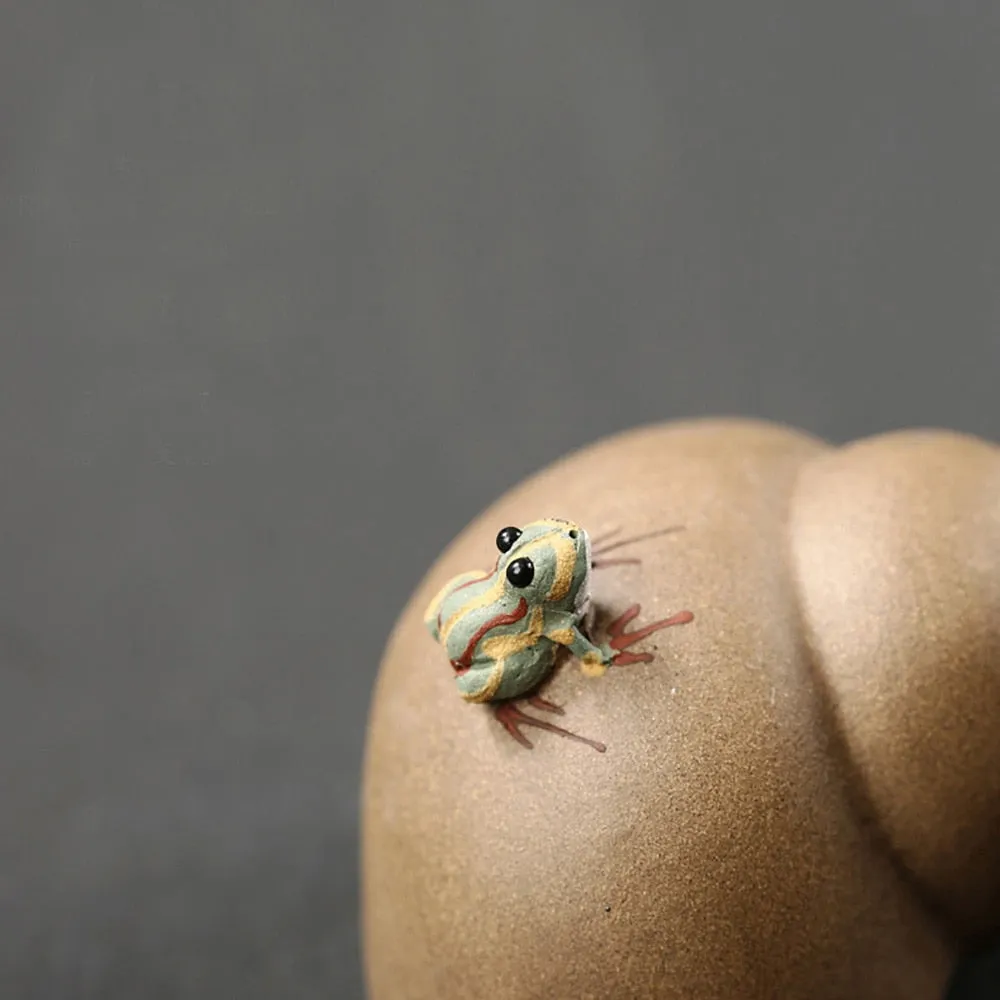 Frog Kung Fu Tea Figurines