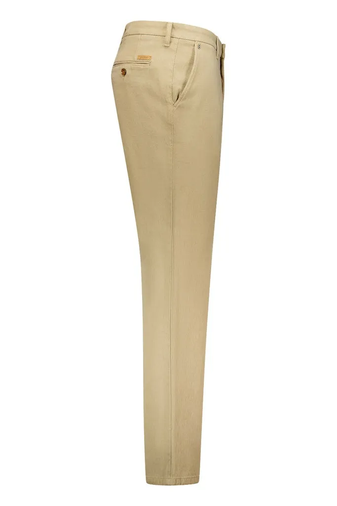 Gardeur - Bono, Luxury Cotton Slacks, Sand