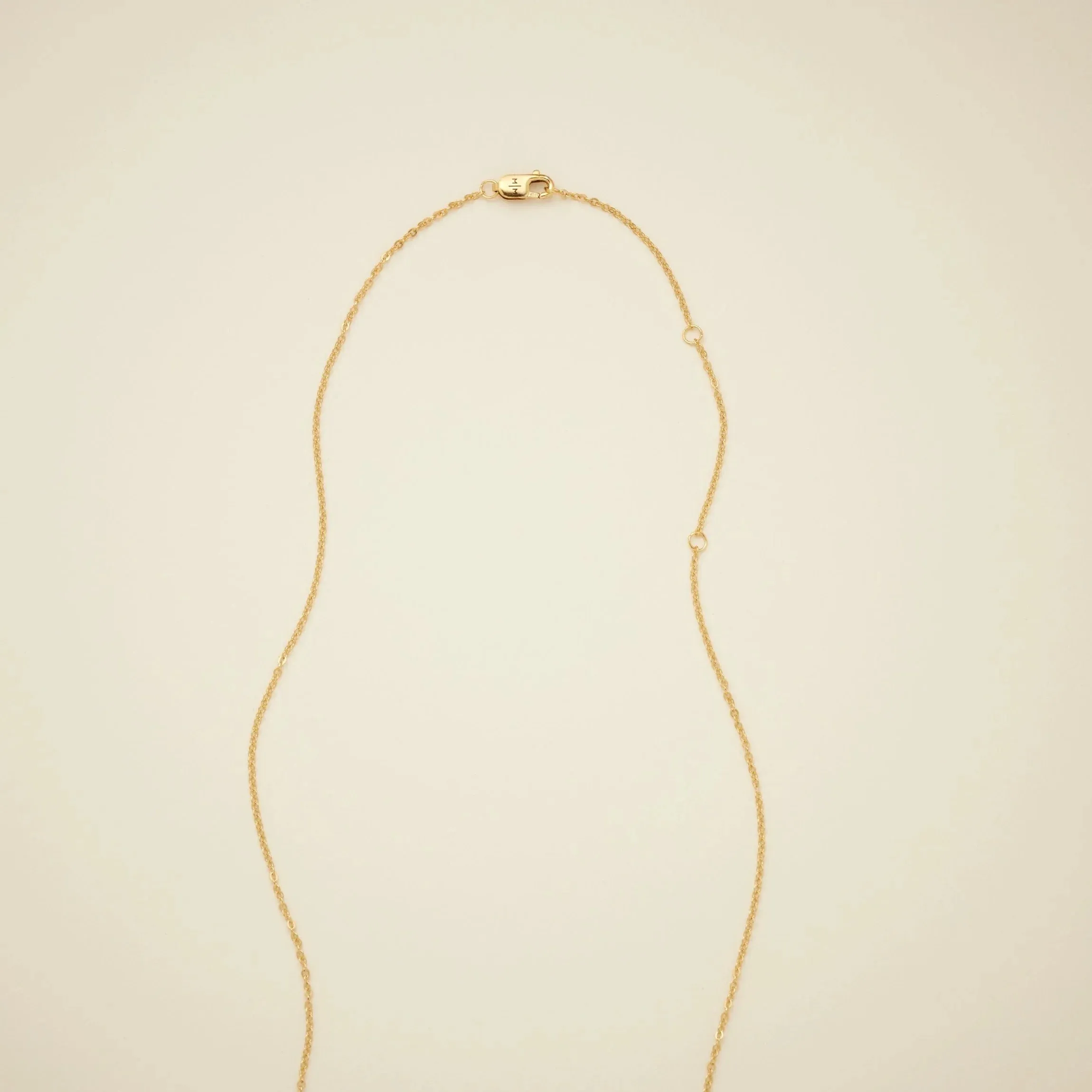 Gold Filled Mama Mini Zola Disc Necklace