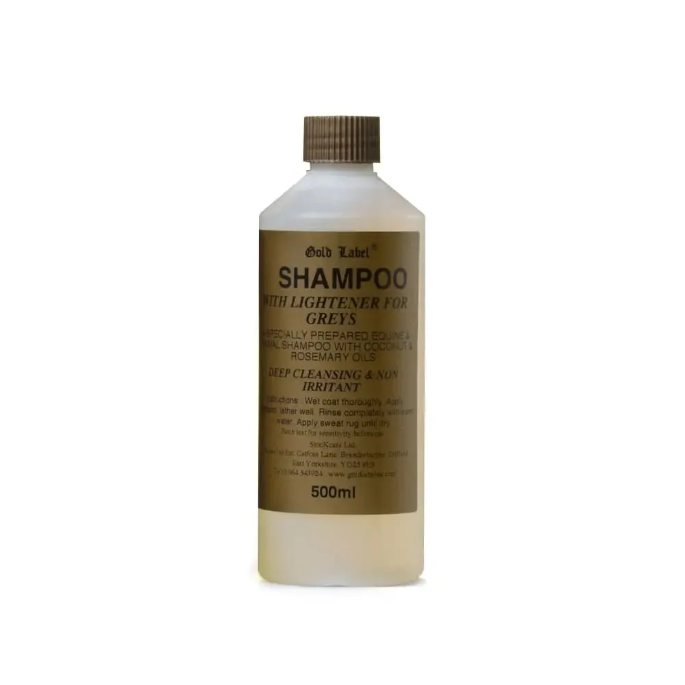 Gold Label Stock Shampoo For Greys 500ml