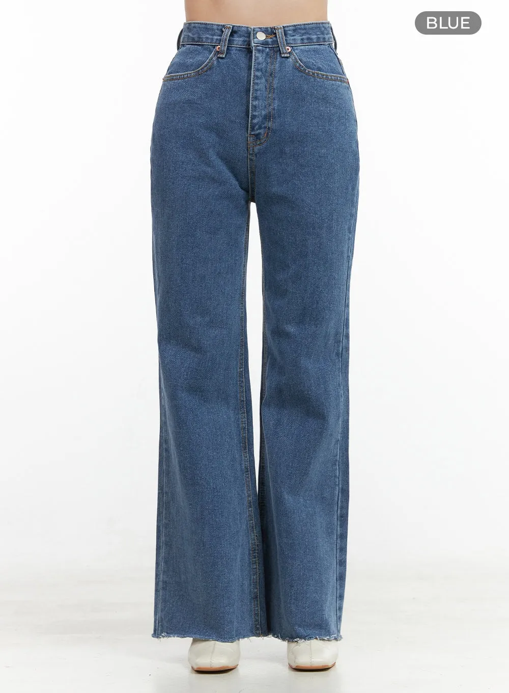 Hallie Slim Flare Denim Jeans OO416