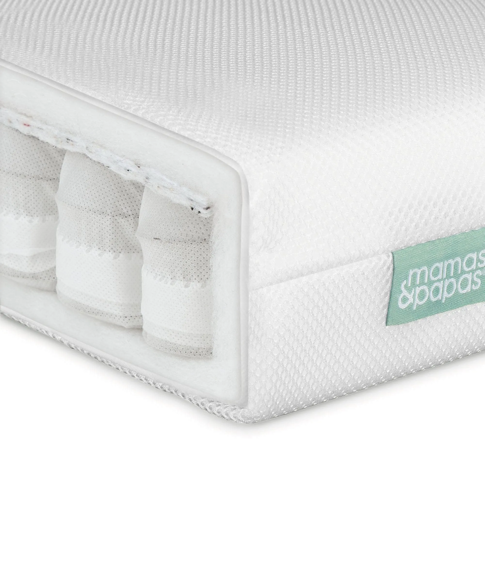 Harwell Cotbed & Premium Pocket Spring Mattress Bundle - Cashmere