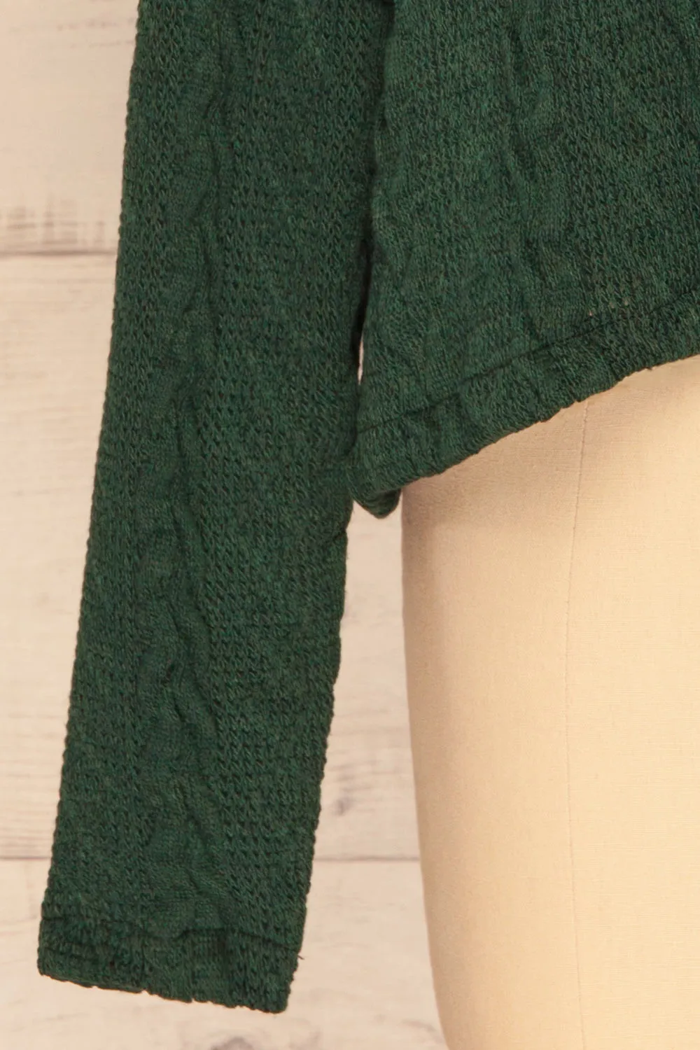 Hellen Forest | Cropped Knit Sweater