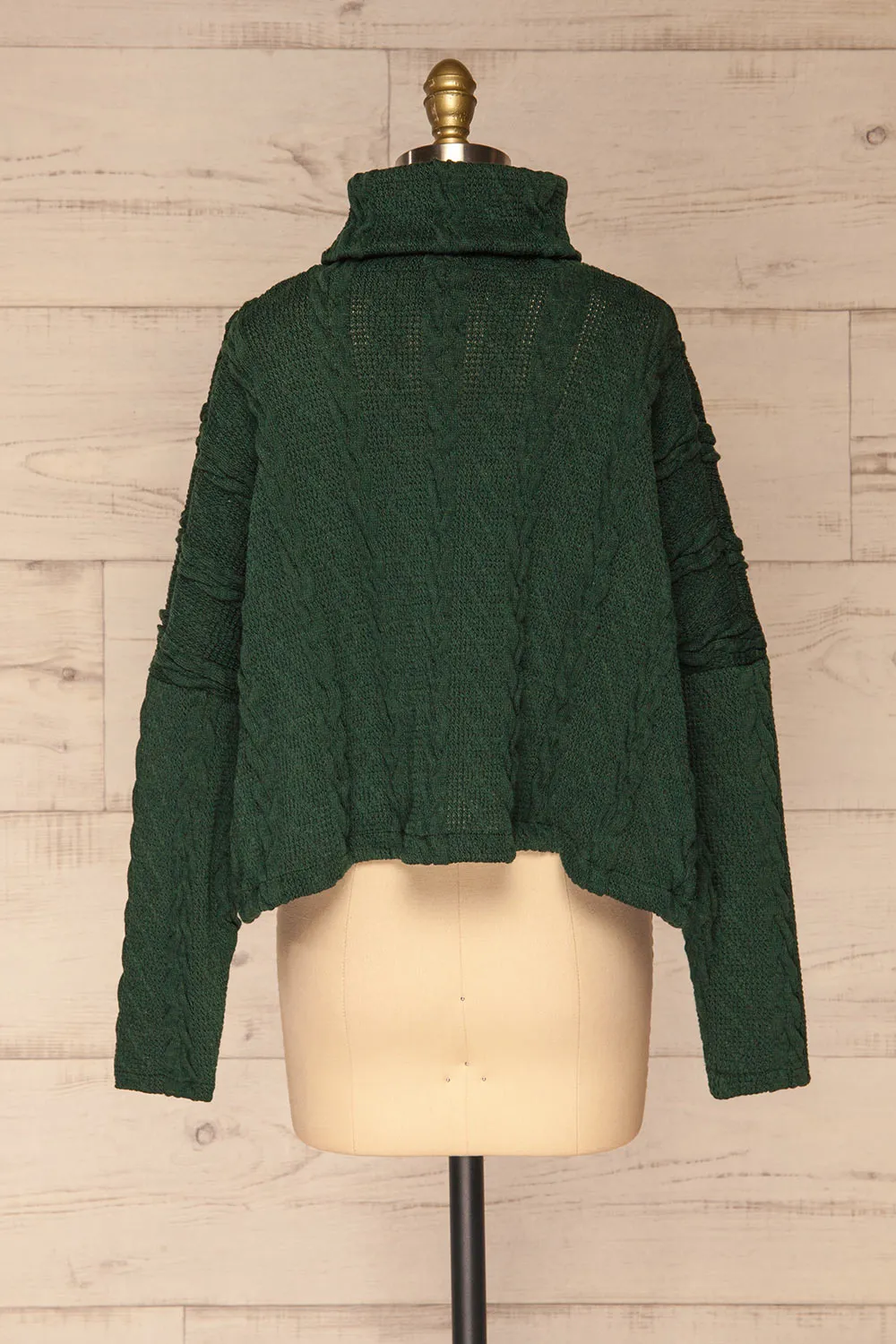 Hellen Forest | Cropped Knit Sweater