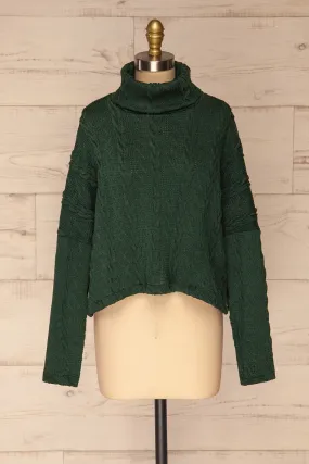 Hellen Forest | Cropped Knit Sweater