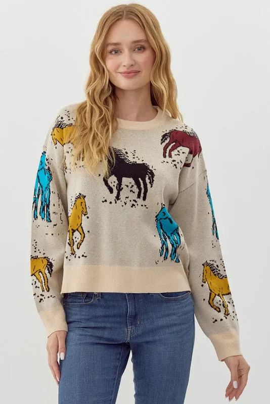 Hold Your Horses Sweater