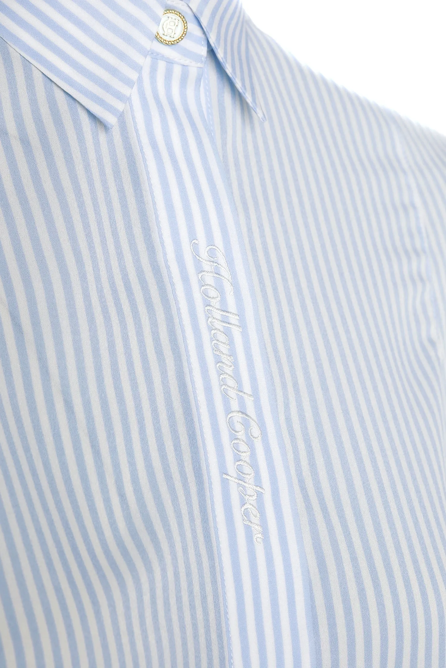 Holland Cooper Cameron Ladies Shirt in Sky Stripe