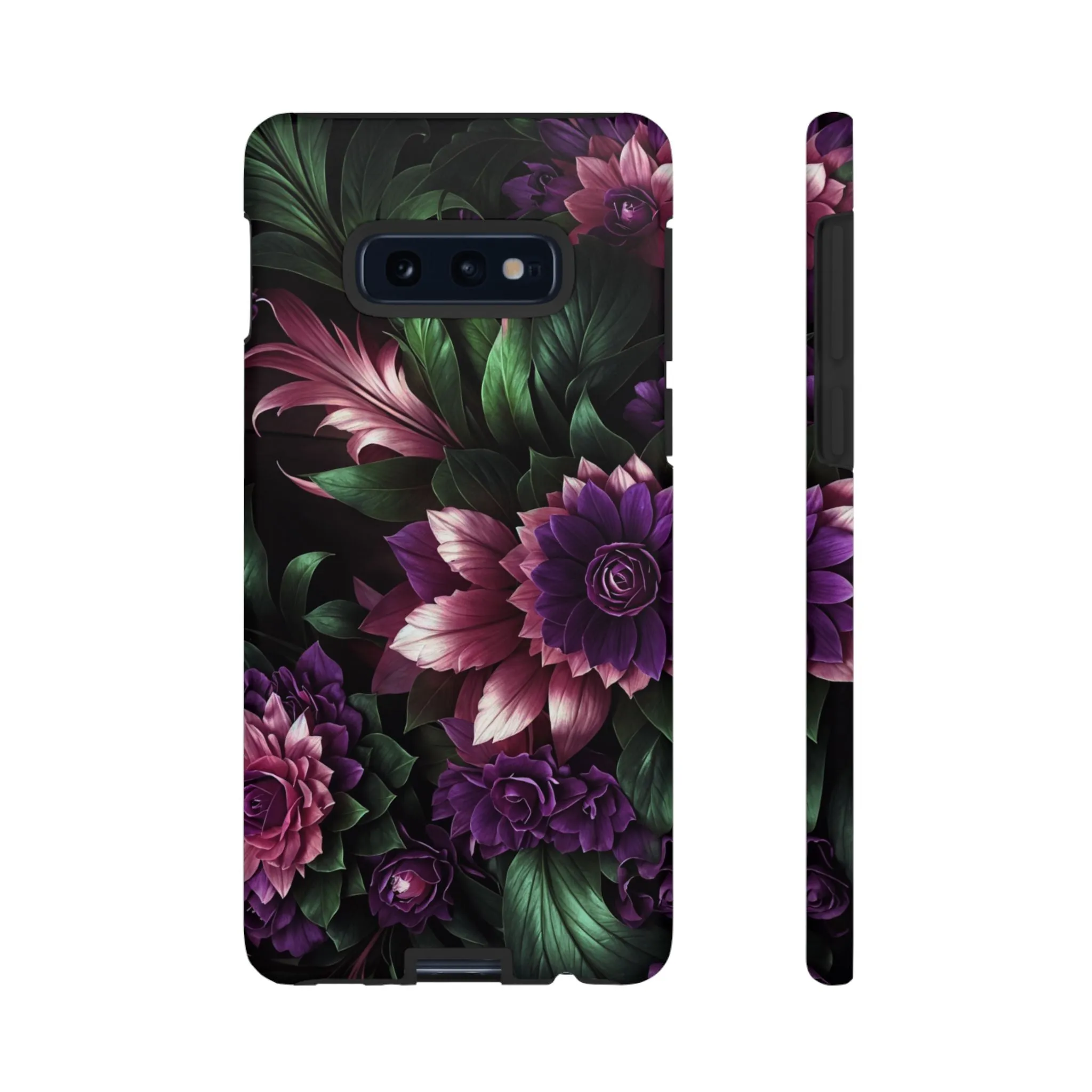 Intrigue and Elegance Collide: The Dark Floral Cell Phone Case You've Been Searching For