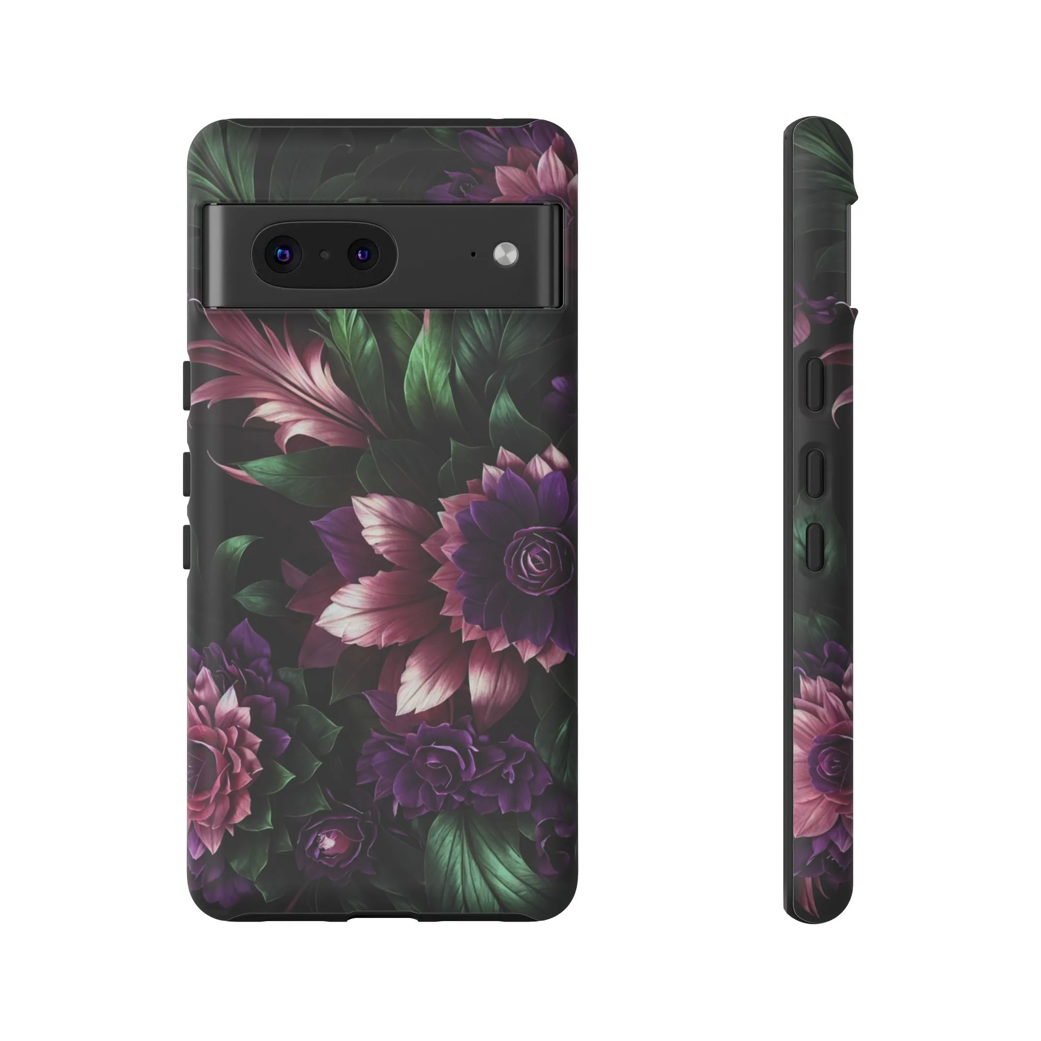 Intrigue and Elegance Collide: The Dark Floral Cell Phone Case You've Been Searching For