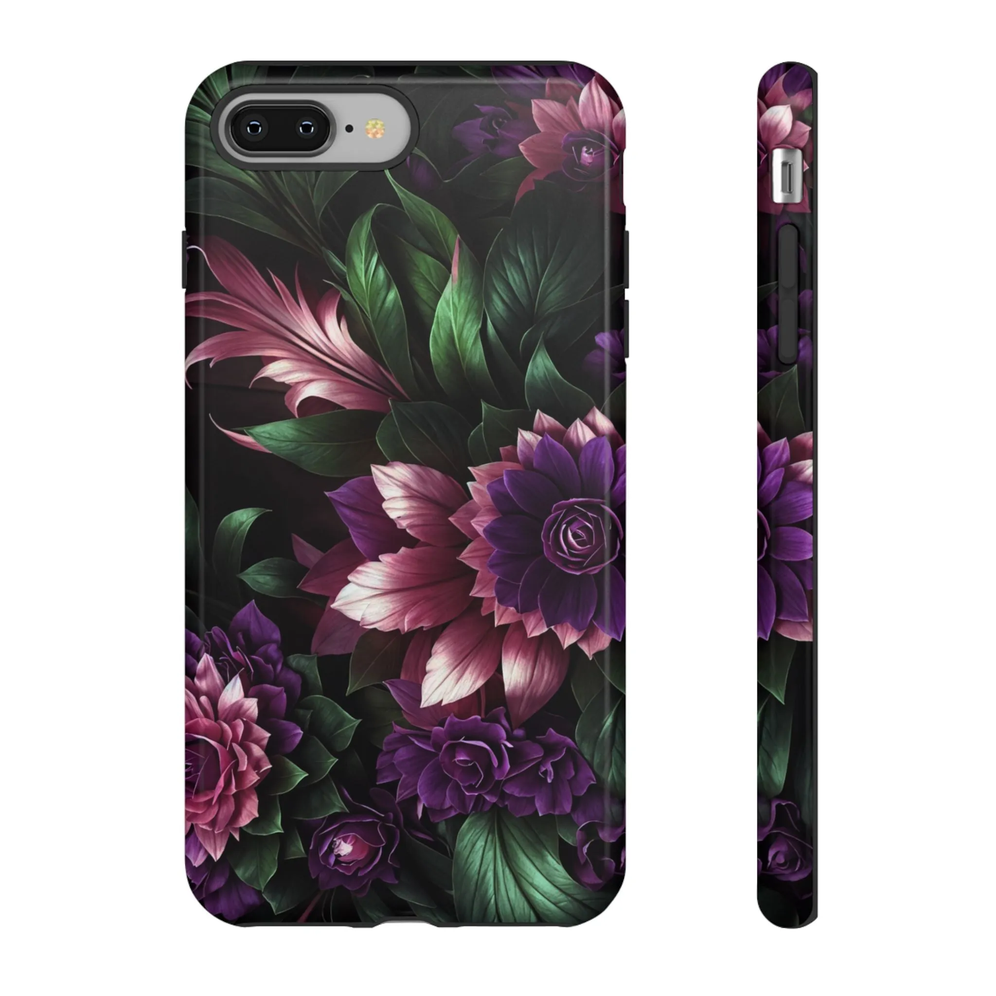 Intrigue and Elegance Collide: The Dark Floral Cell Phone Case You've Been Searching For