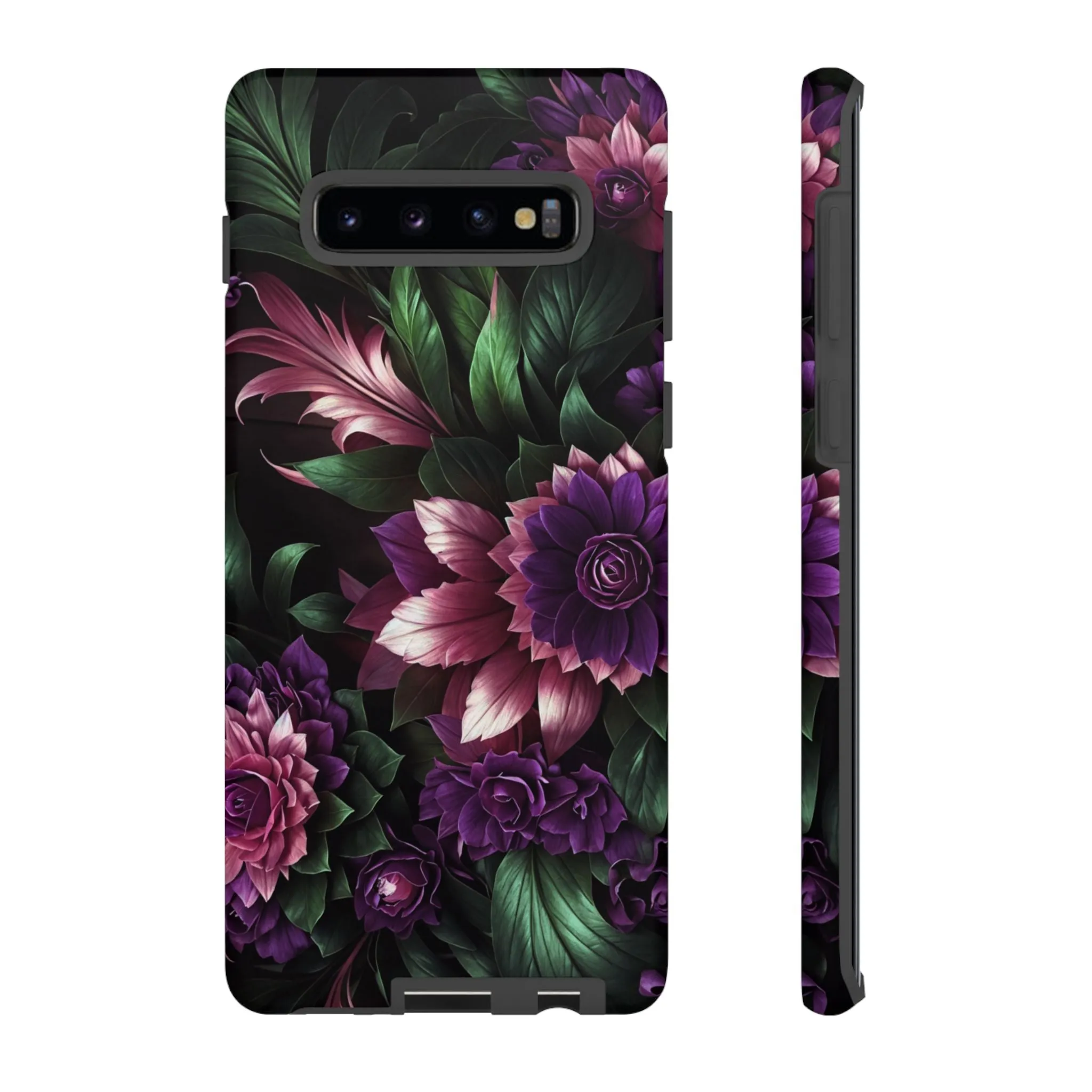 Intrigue and Elegance Collide: The Dark Floral Cell Phone Case You've Been Searching For