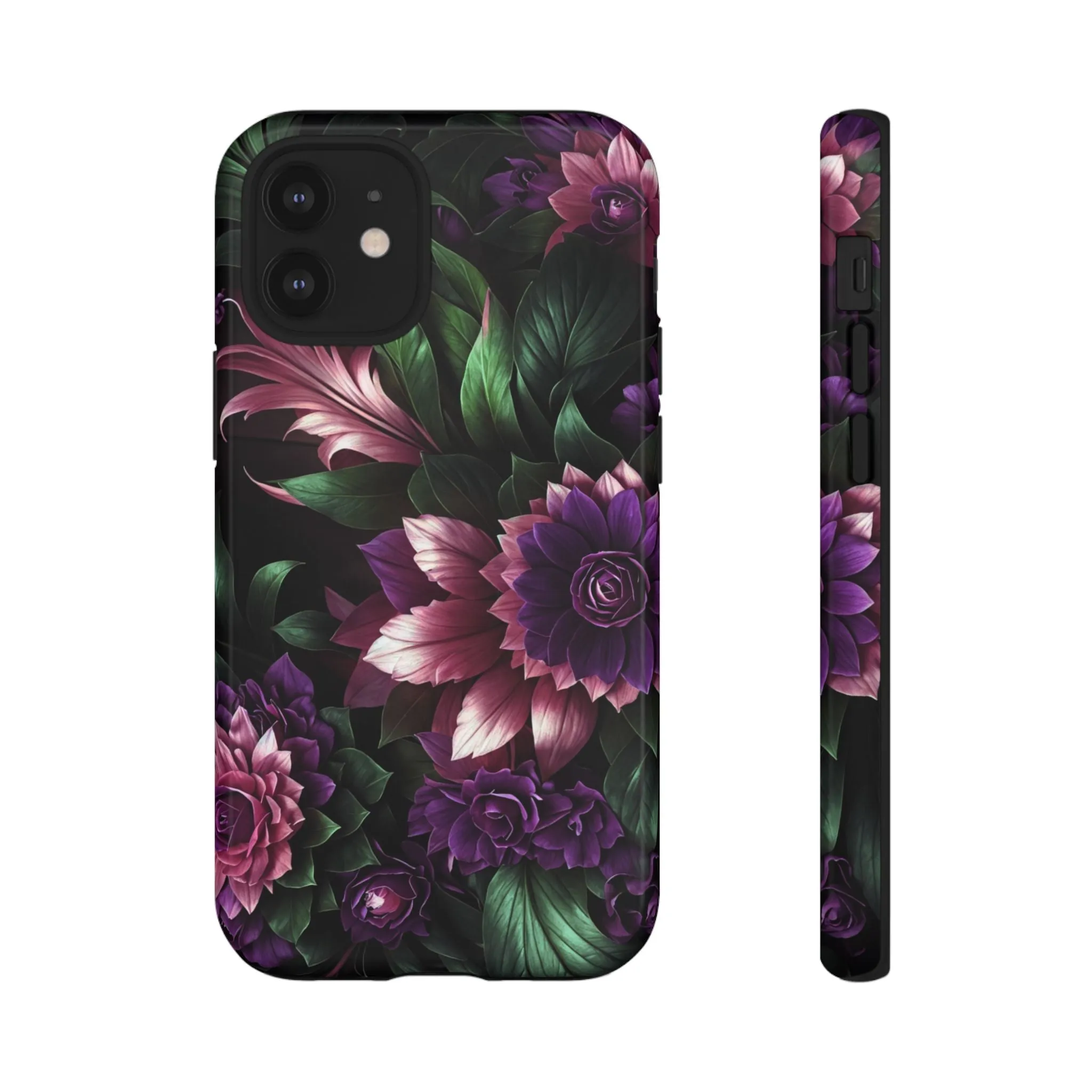 Intrigue and Elegance Collide: The Dark Floral Cell Phone Case You've Been Searching For