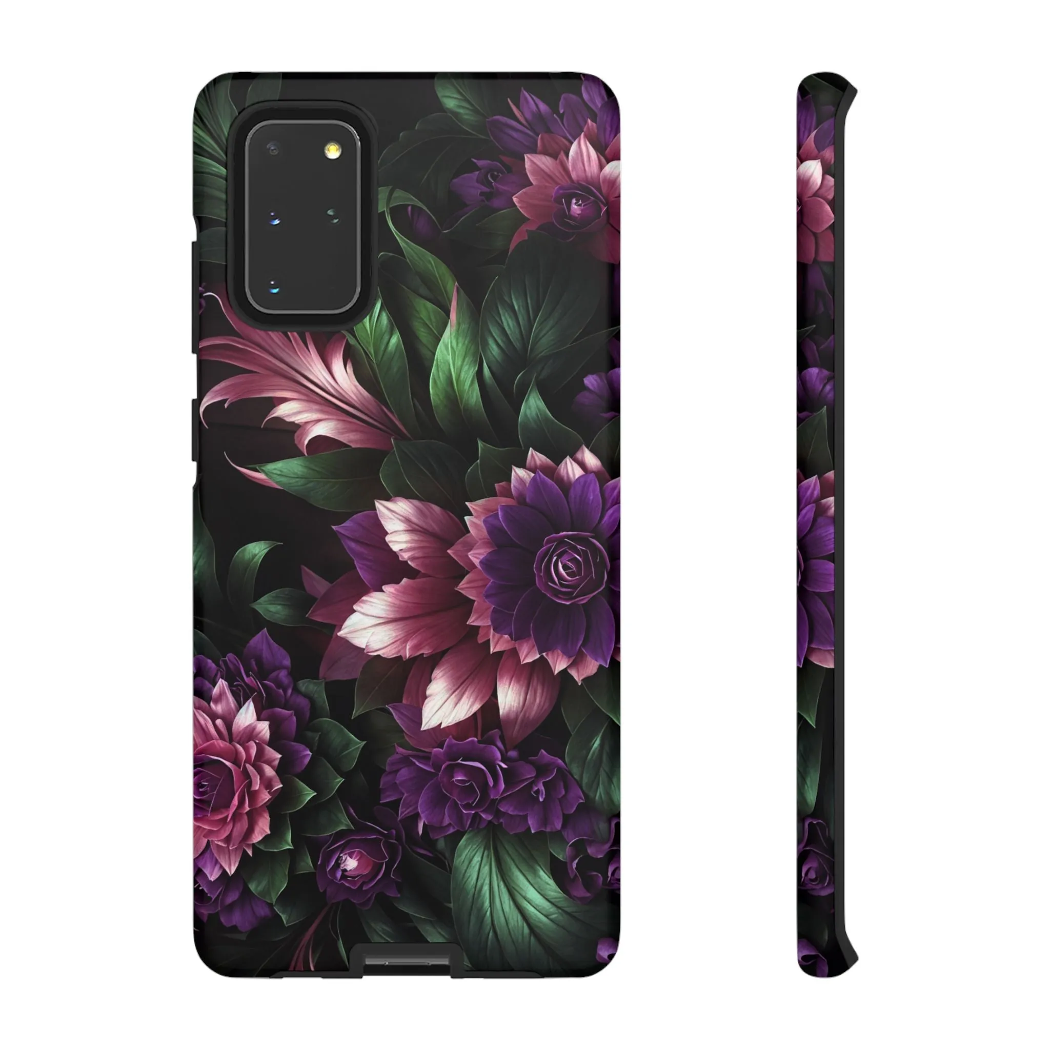 Intrigue and Elegance Collide: The Dark Floral Cell Phone Case You've Been Searching For