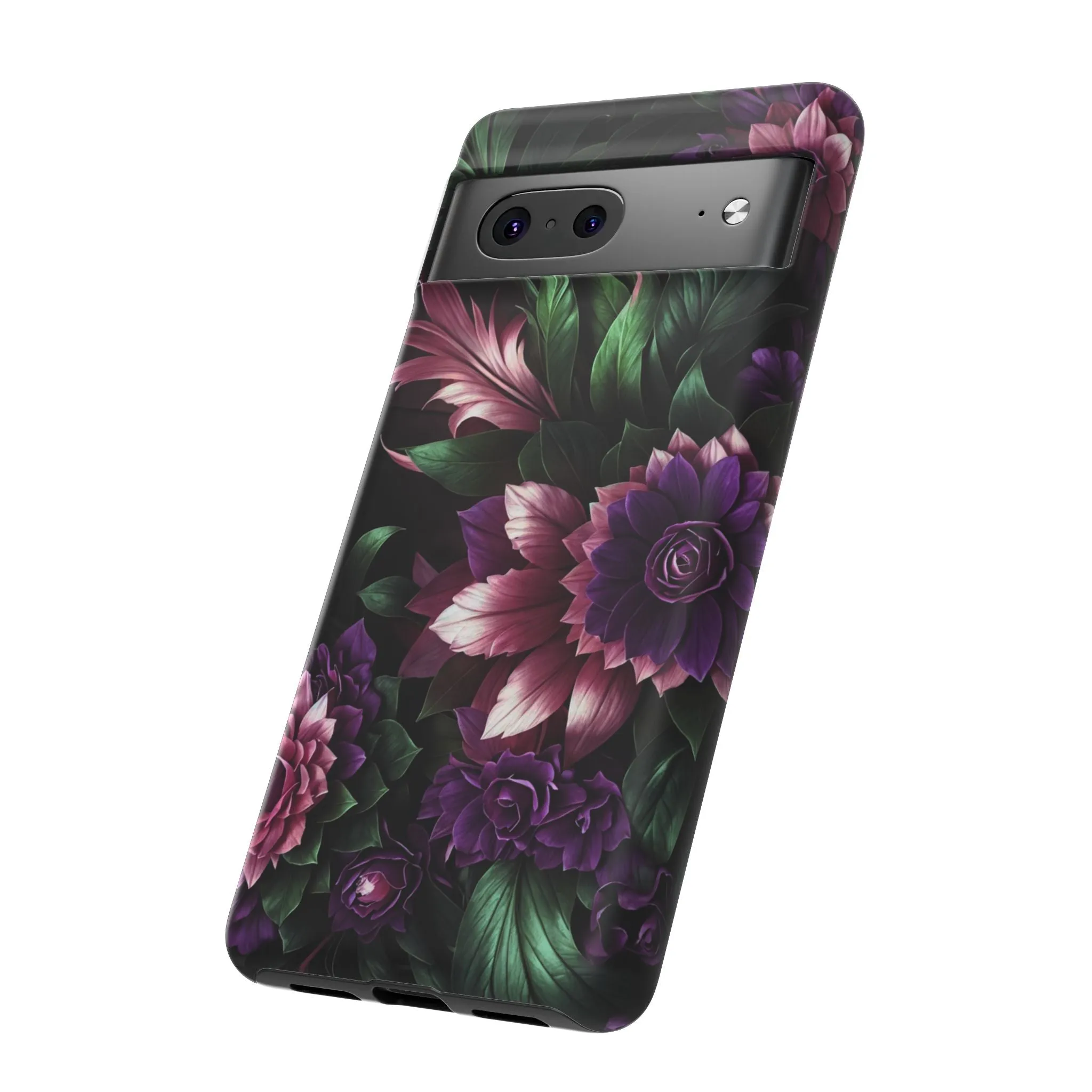 Intrigue and Elegance Collide: The Dark Floral Cell Phone Case You've Been Searching For