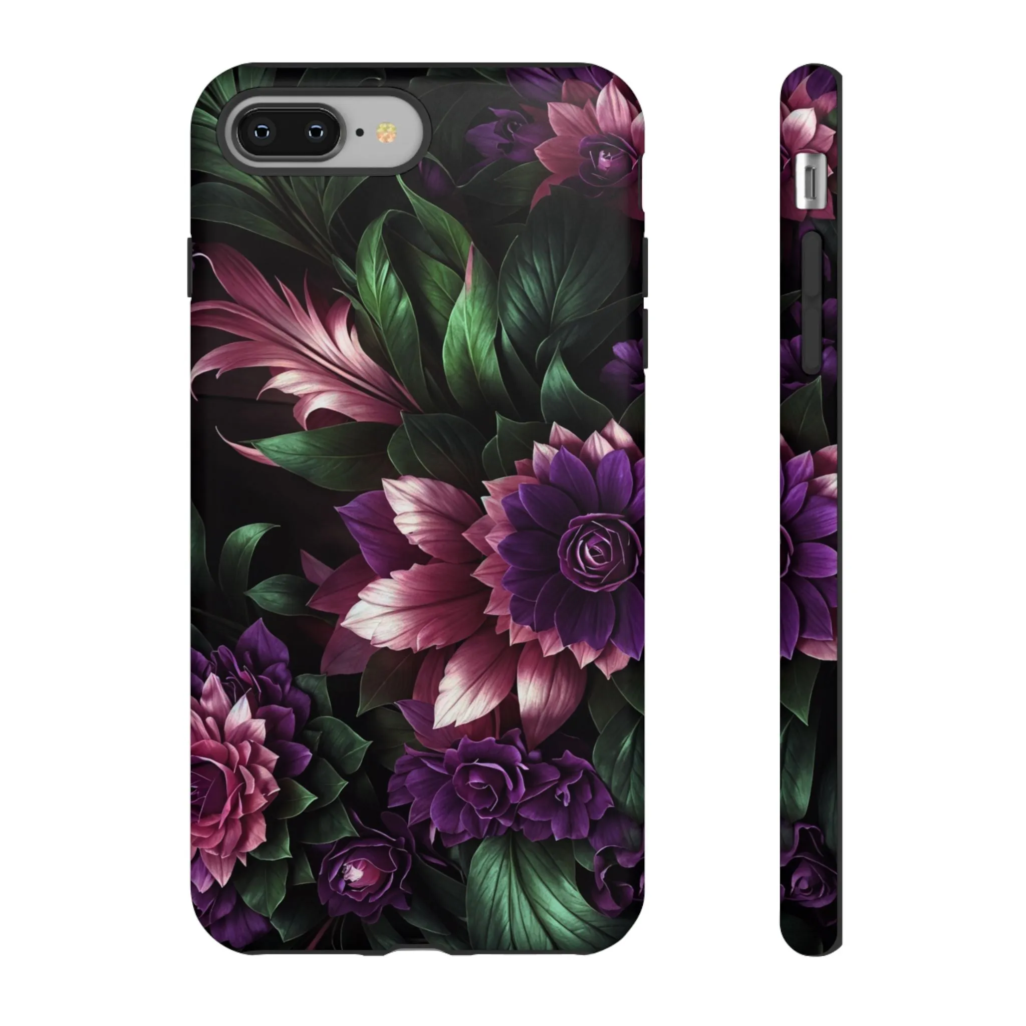 Intrigue and Elegance Collide: The Dark Floral Cell Phone Case You've Been Searching For