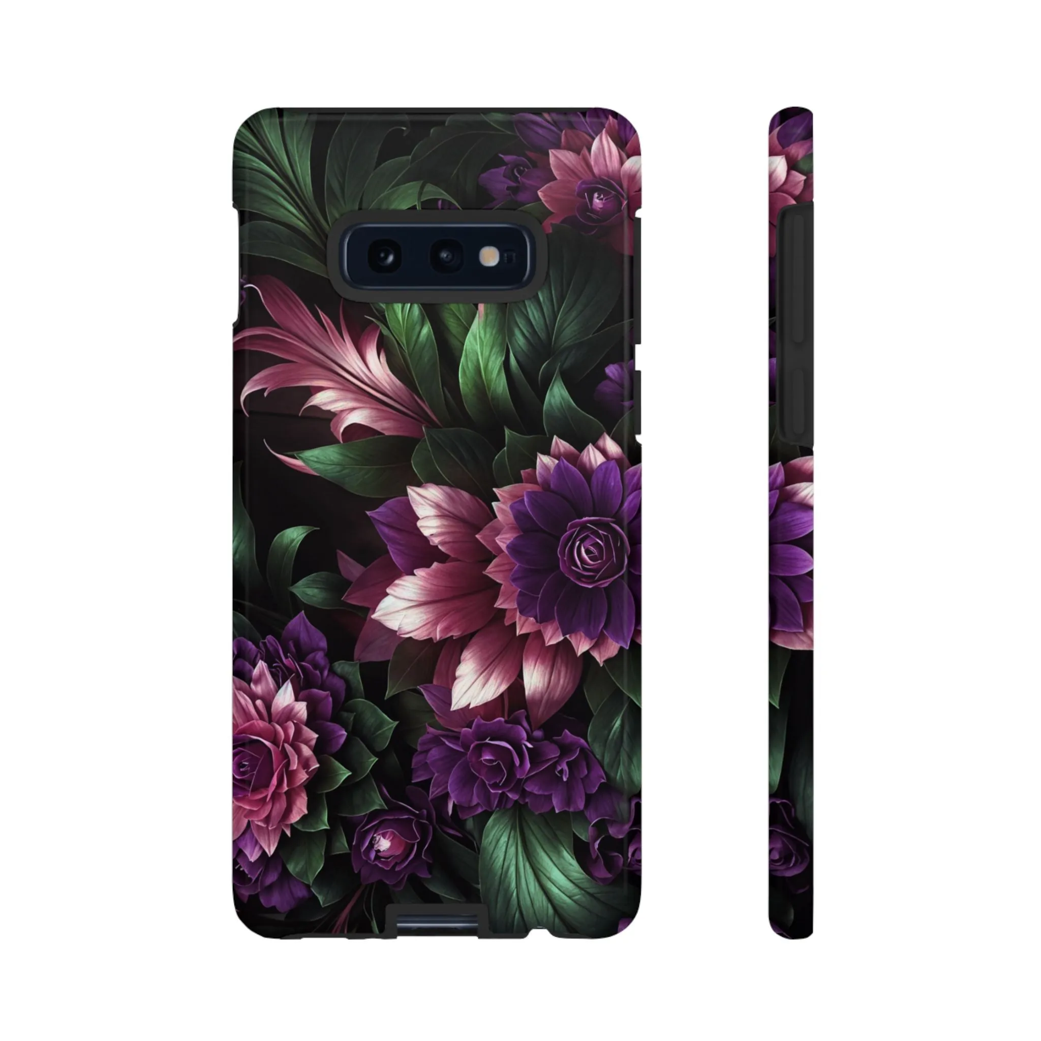 Intrigue and Elegance Collide: The Dark Floral Cell Phone Case You've Been Searching For