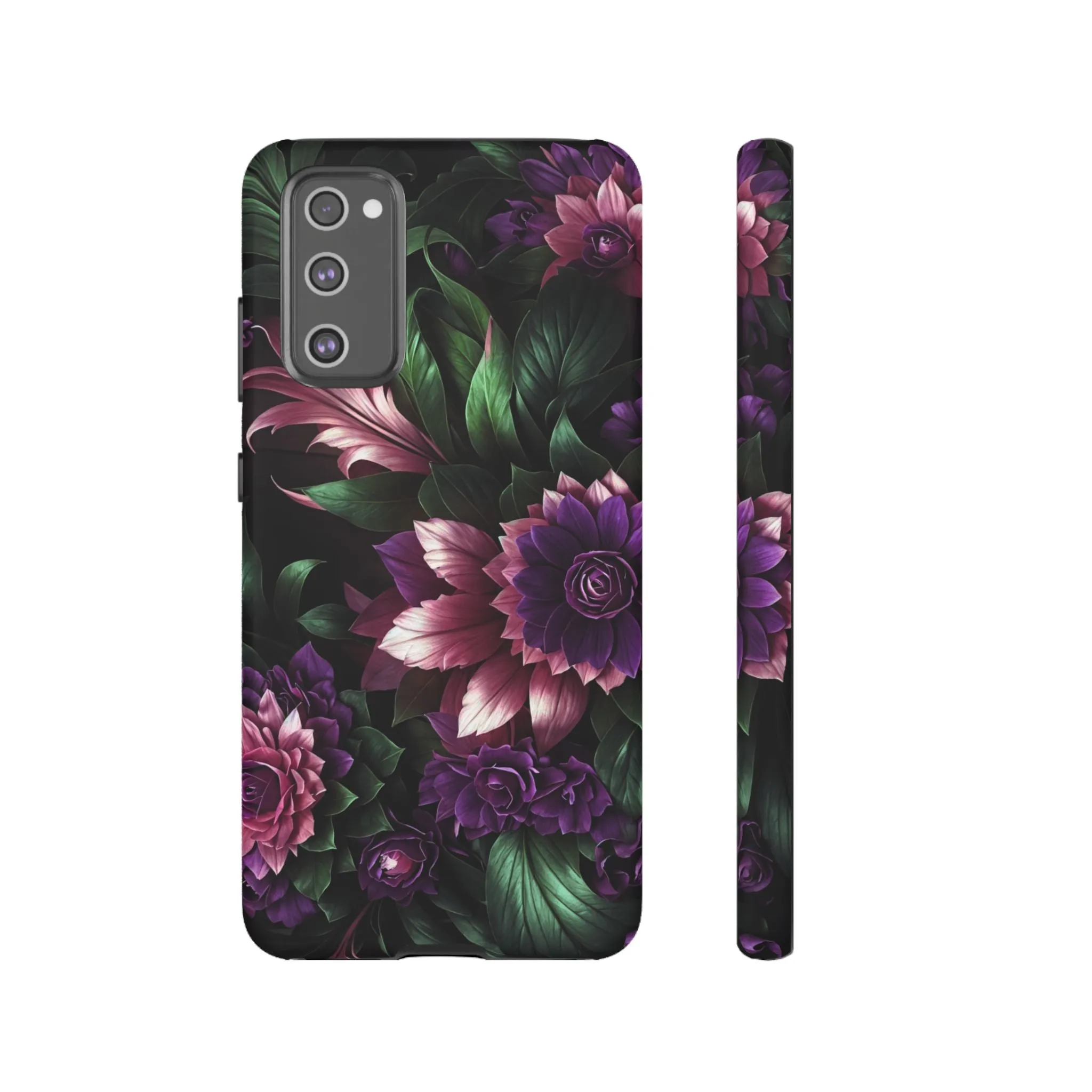 Intrigue and Elegance Collide: The Dark Floral Cell Phone Case You've Been Searching For