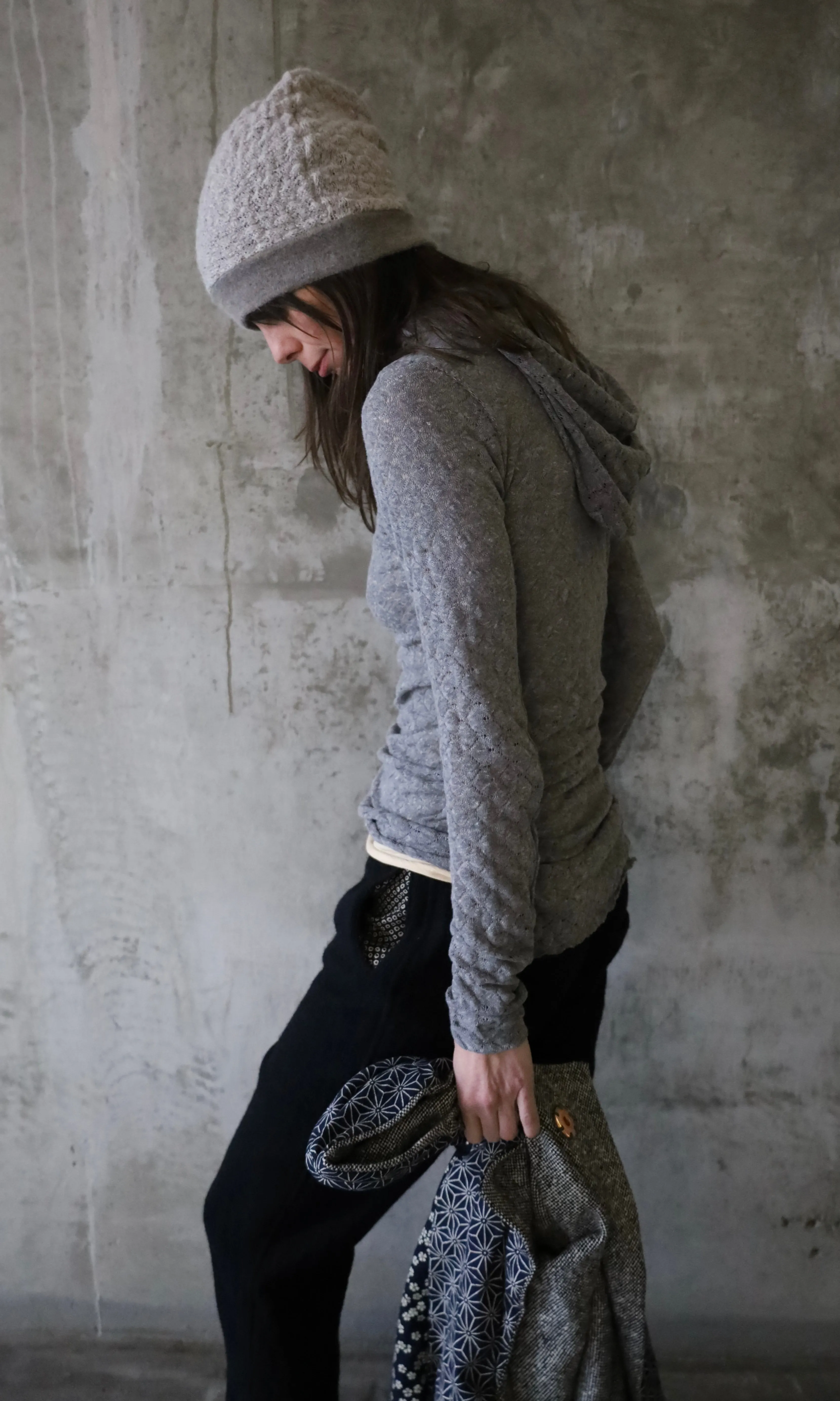 ITALIAN COTTON LACE HOODIE