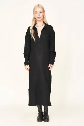 Jackson Sweater Dress in Black