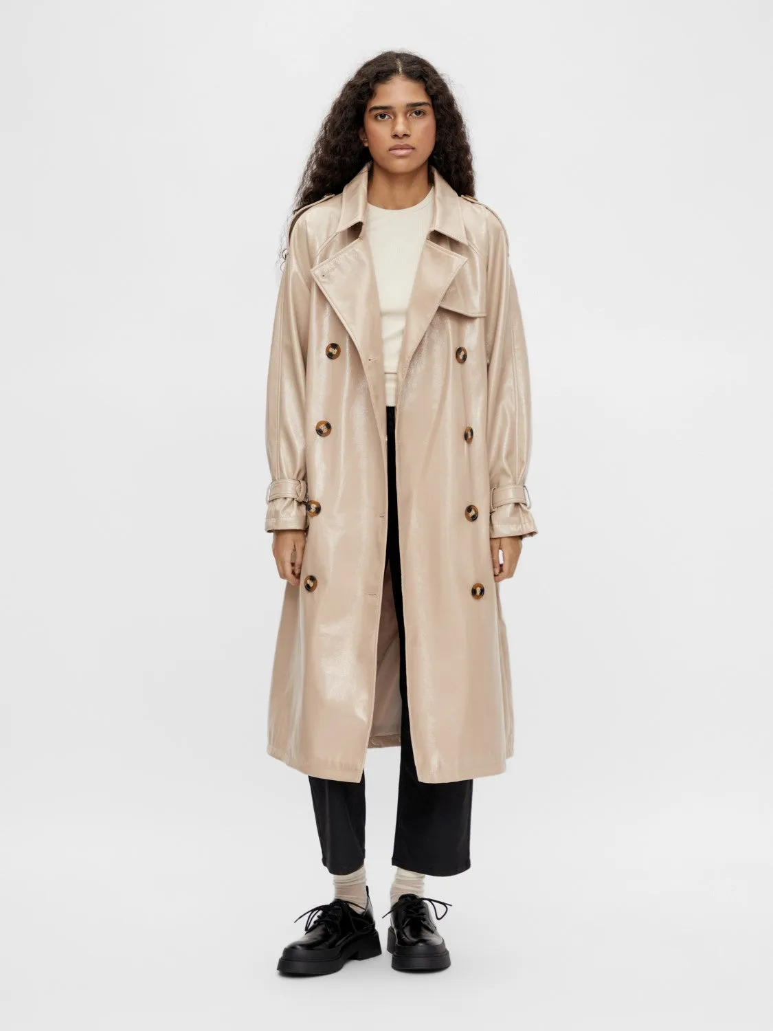 Jerika Trench Coat (Humus)