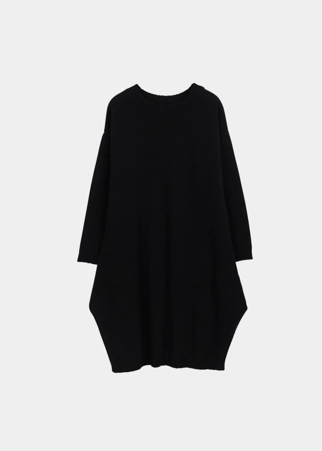 Kanto Wool Dress Black