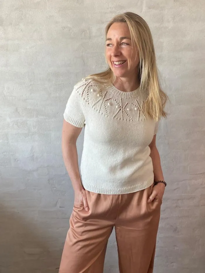 Katrines bridal top by Önling, knitting pattern