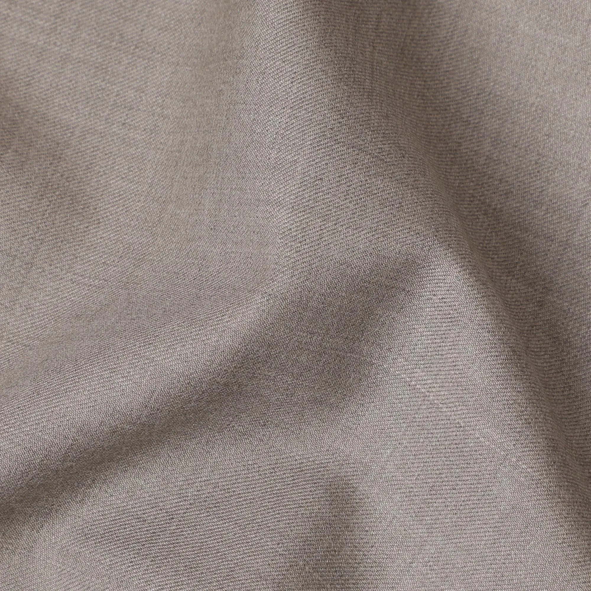 Khaki beige SuperFine Merino Wool Fabric: 150cm Fine Suiting, UK Origin-D17553