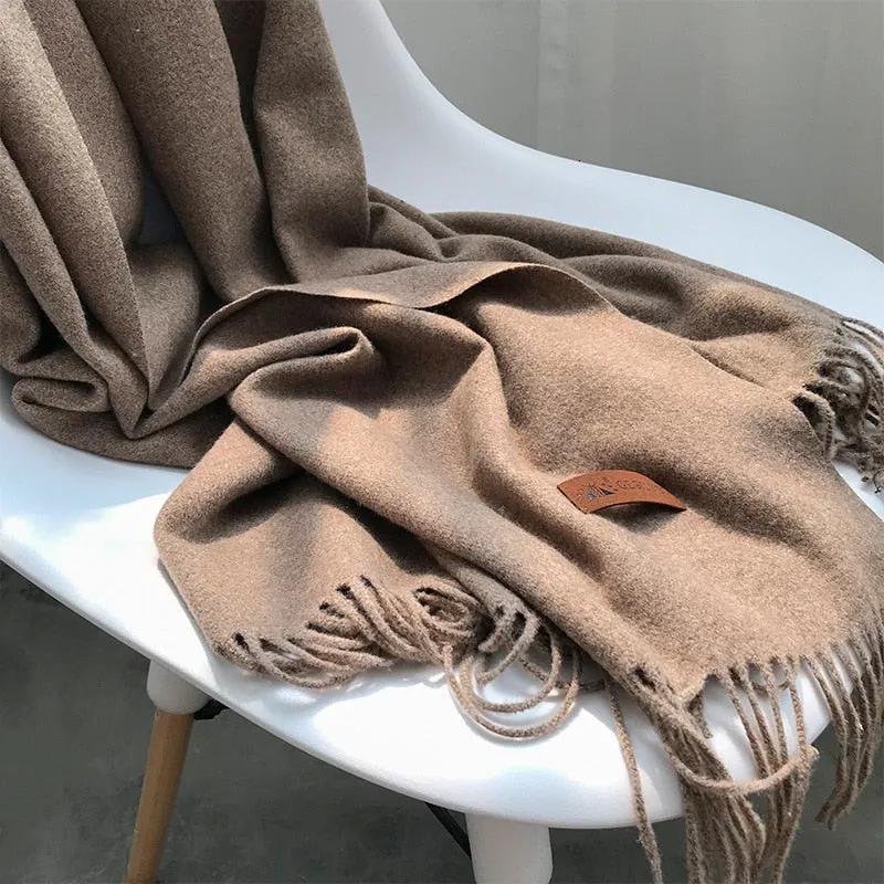 [Korean Style] Harper Unisex Solid Color Scarf 12 Colors