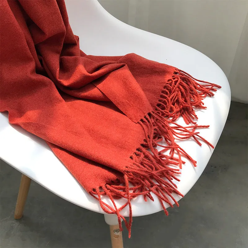 [Korean Style] Harper Unisex Solid Color Scarf 12 Colors