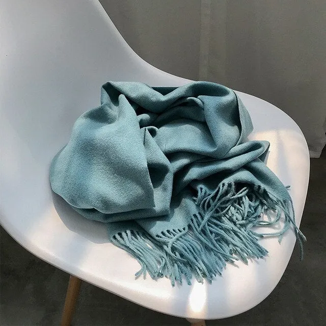 [Korean Style] Harper Unisex Solid Color Scarf 12 Colors