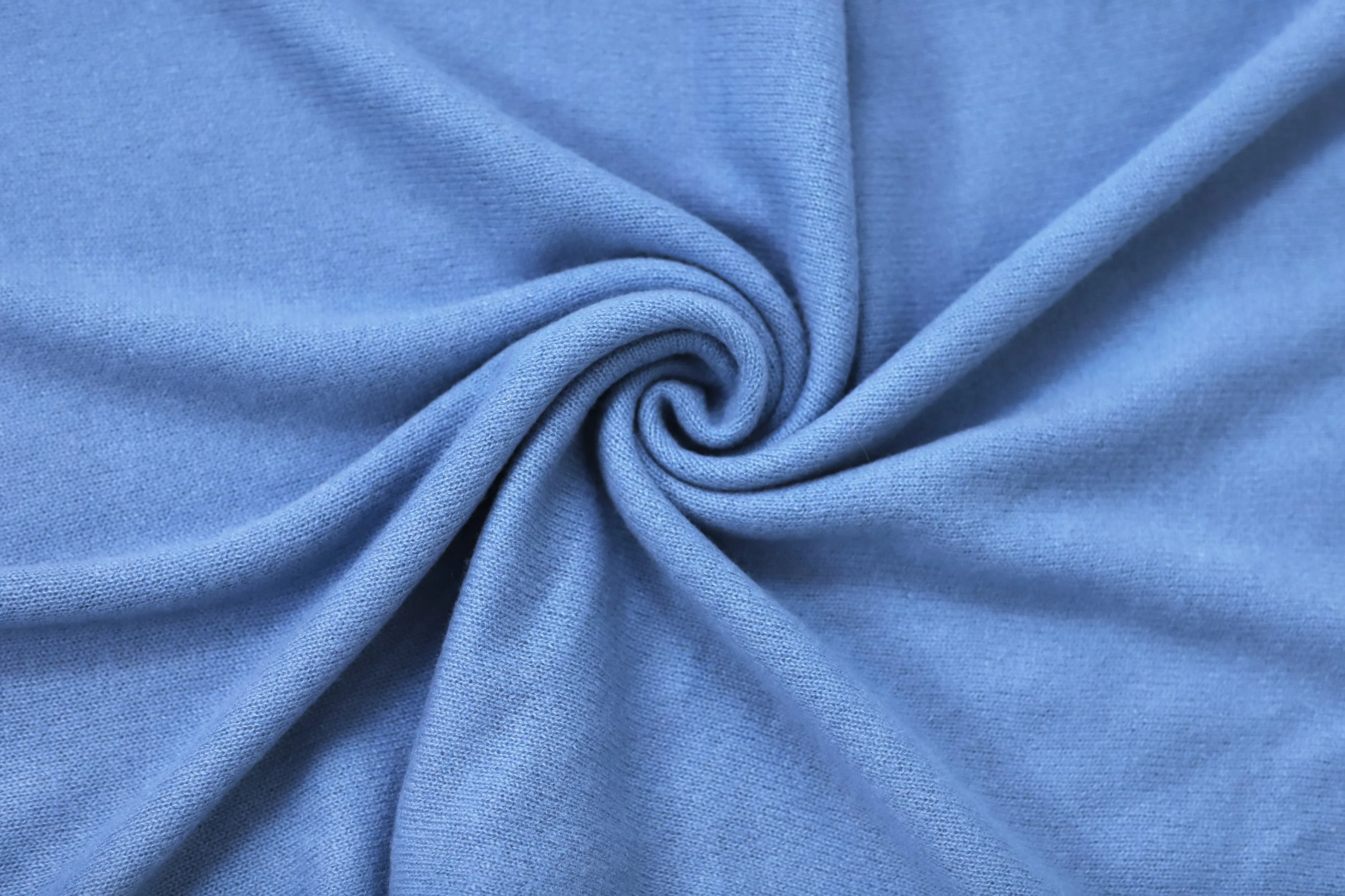 La Fiorentina Classic Poncho - 100% Cashmere - Blue