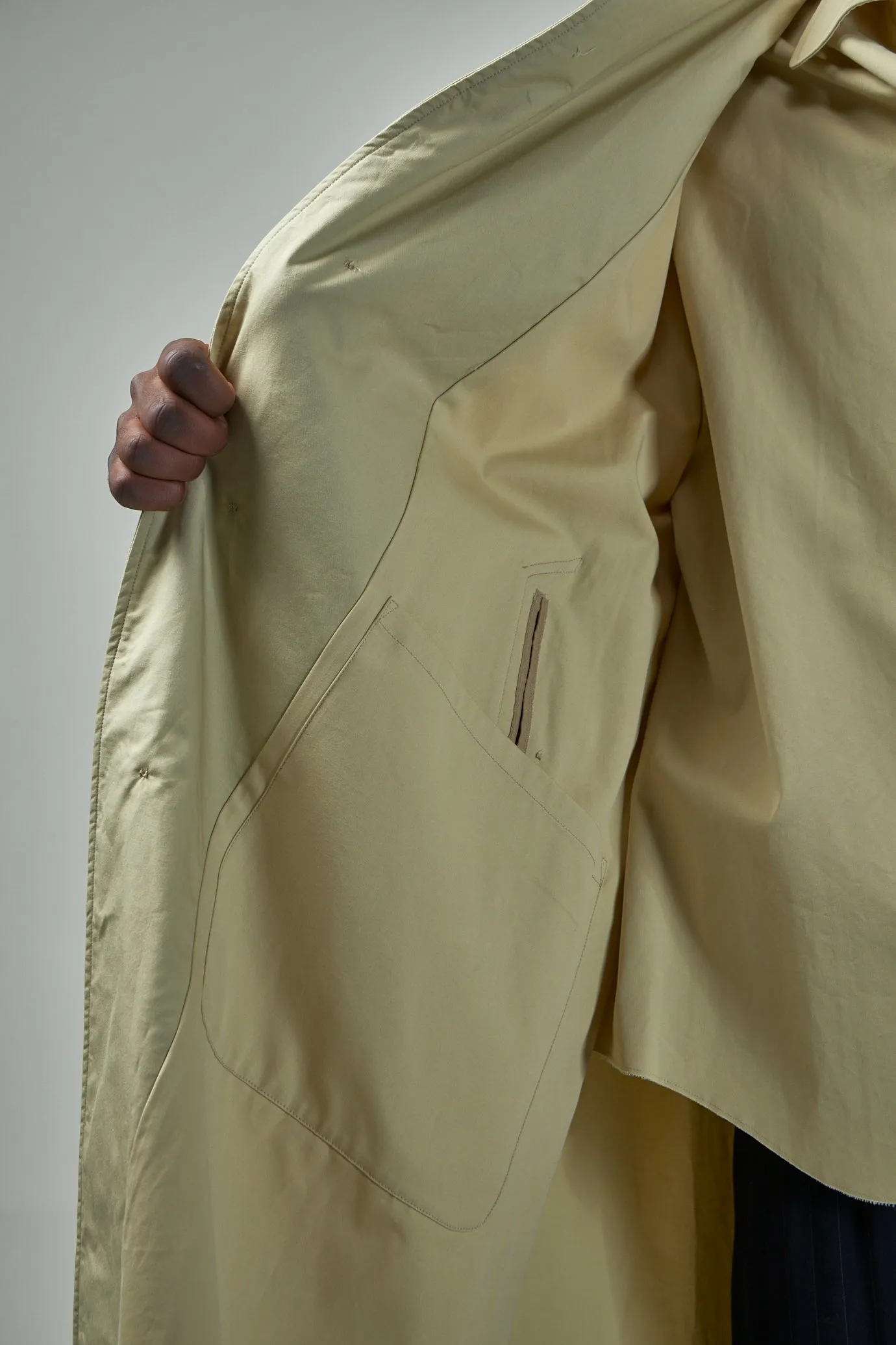 Layered Trench Coat