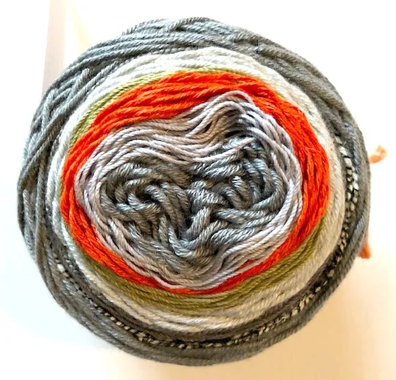 Layers yarn cakes