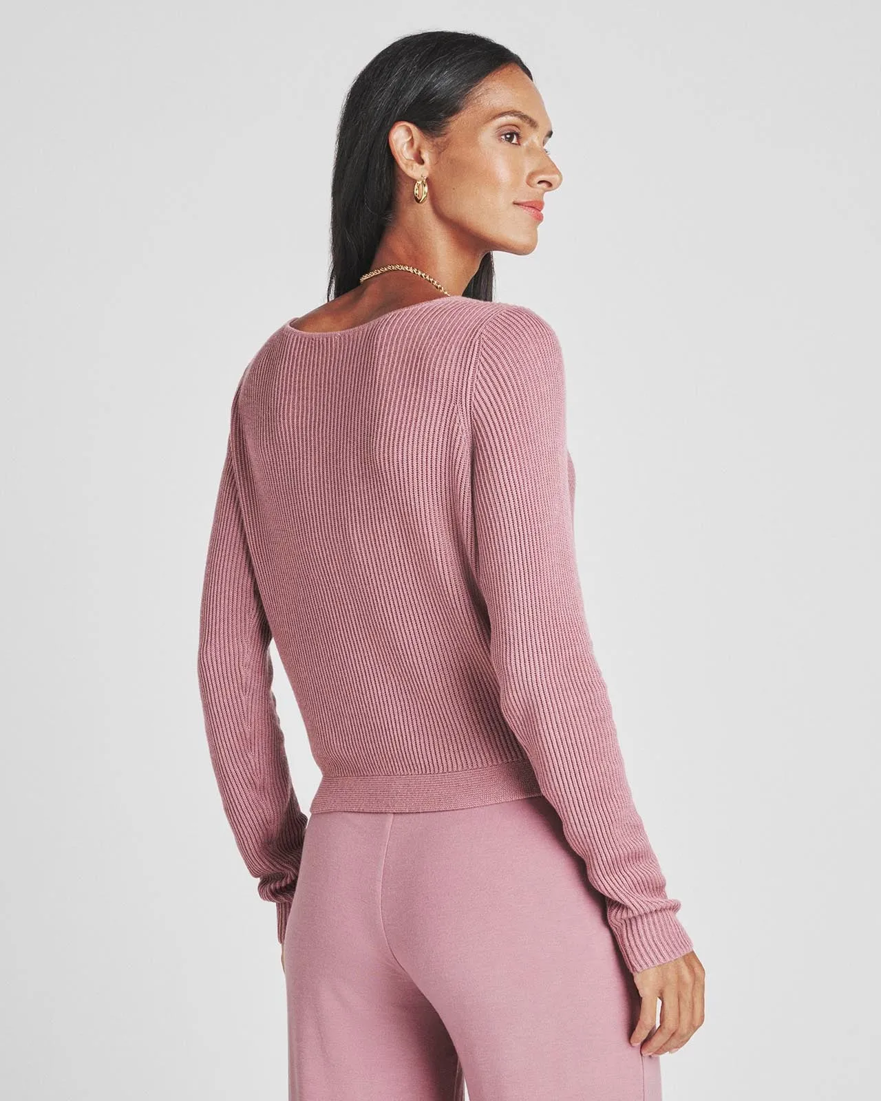 Loopknit LYR Surplice Sweater