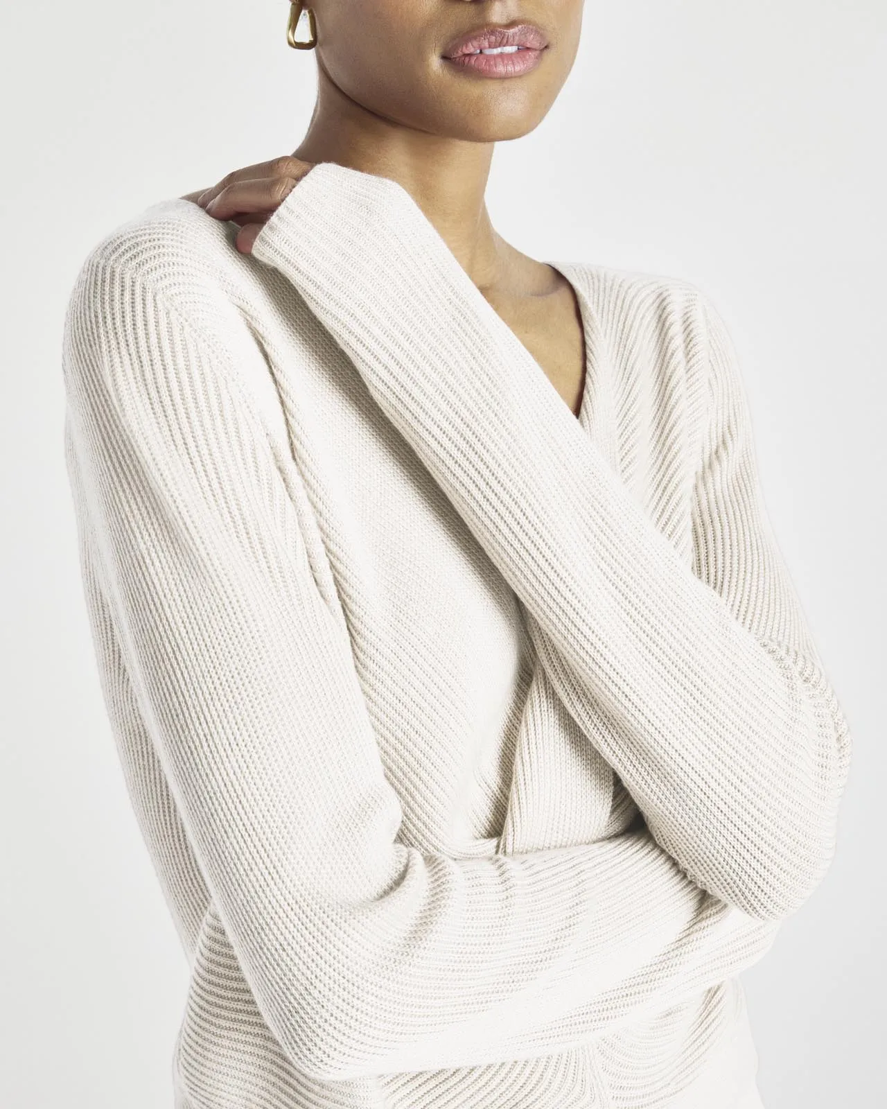 Loopknit LYR Surplice Sweater