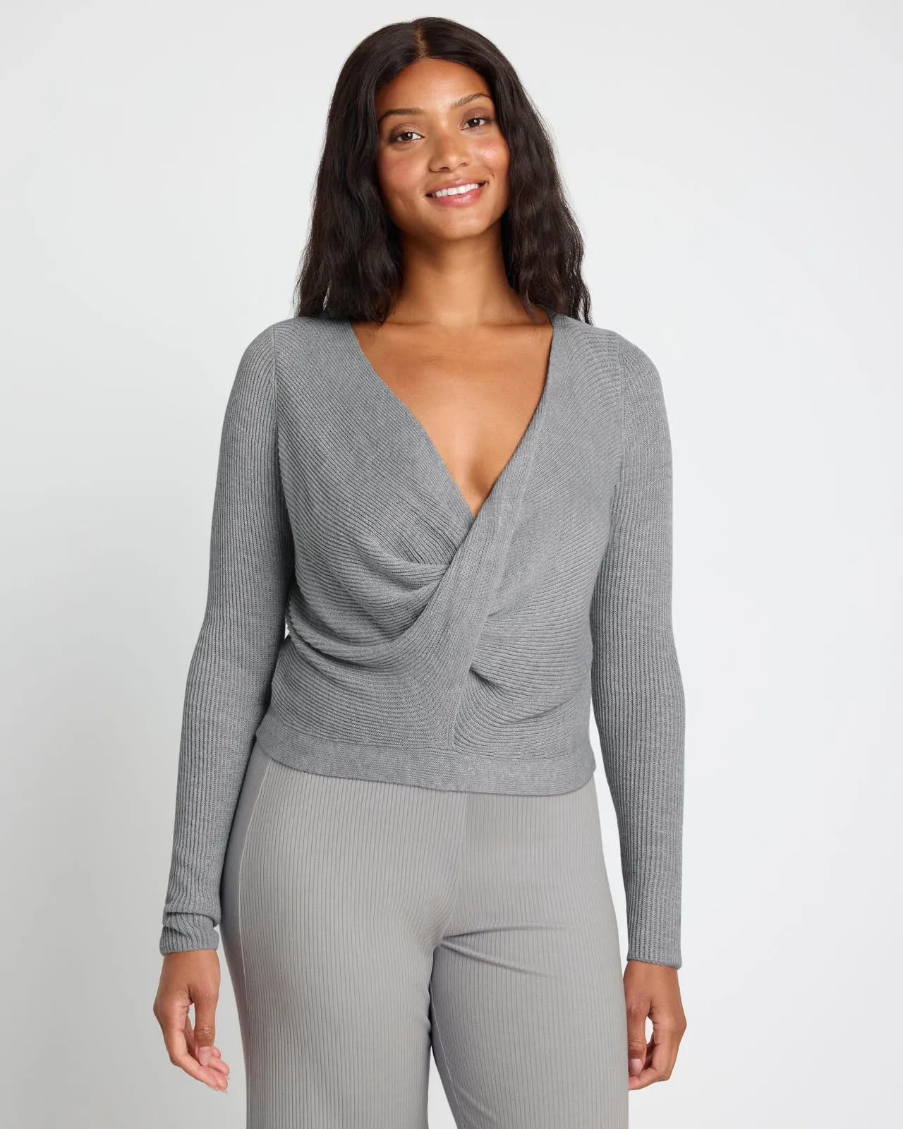 Loopknit LYR Surplice Sweater