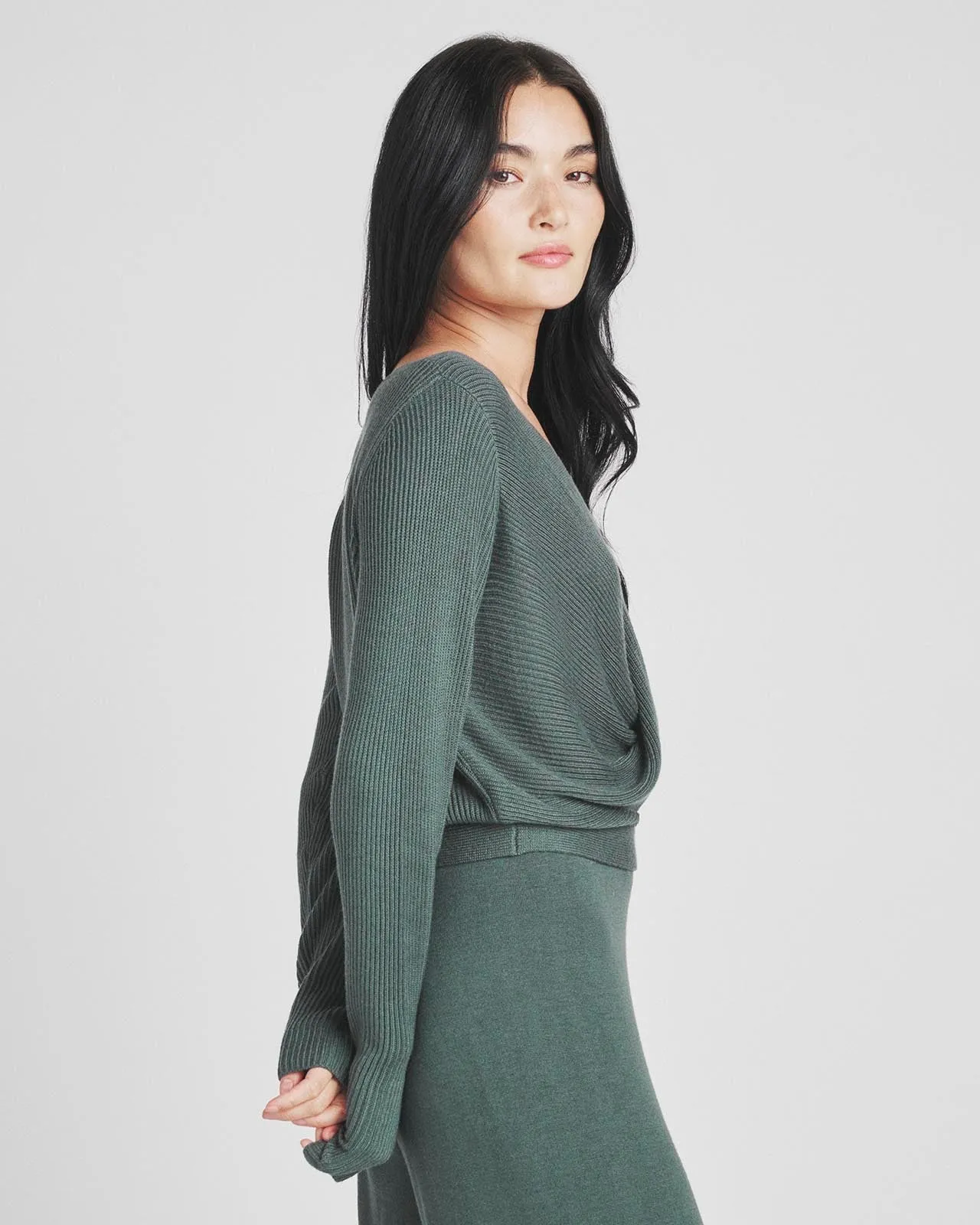 Loopknit LYR Surplice Sweater