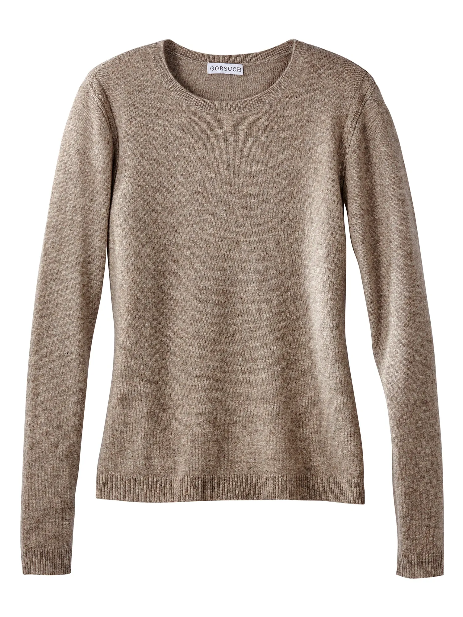 Luxe Layer Cashmere Crewneck Sweater