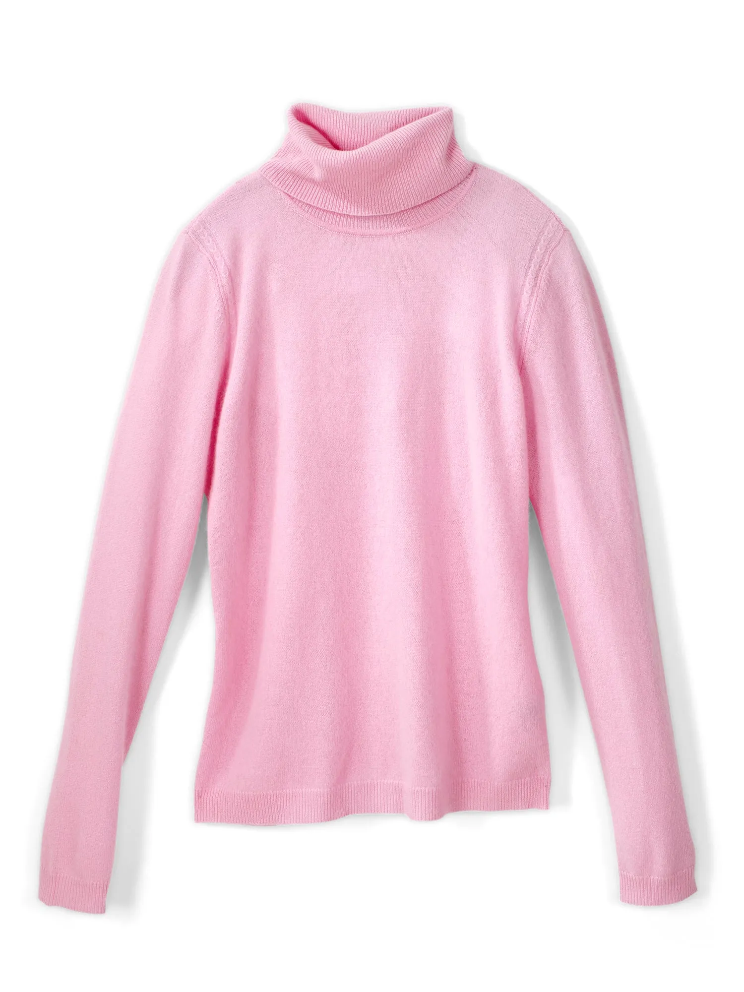 Luxe Layer Cashmere Turtleneck Sweater