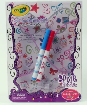 Madame Alexander Pixie Doodles Wing Pack Crayola