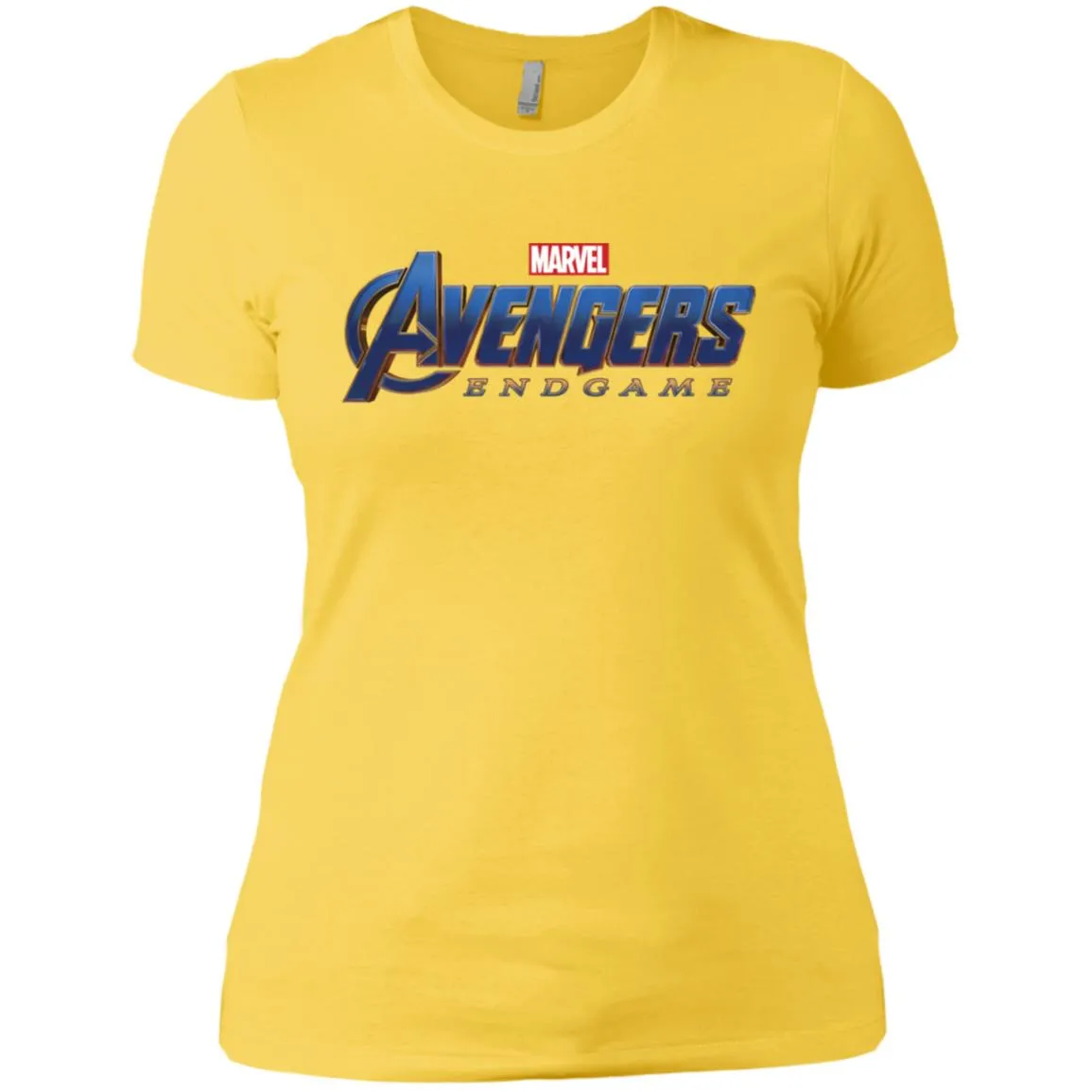 Marvel Avengers Endgame Movie Logo Graphic Women Cotton T-Shirt