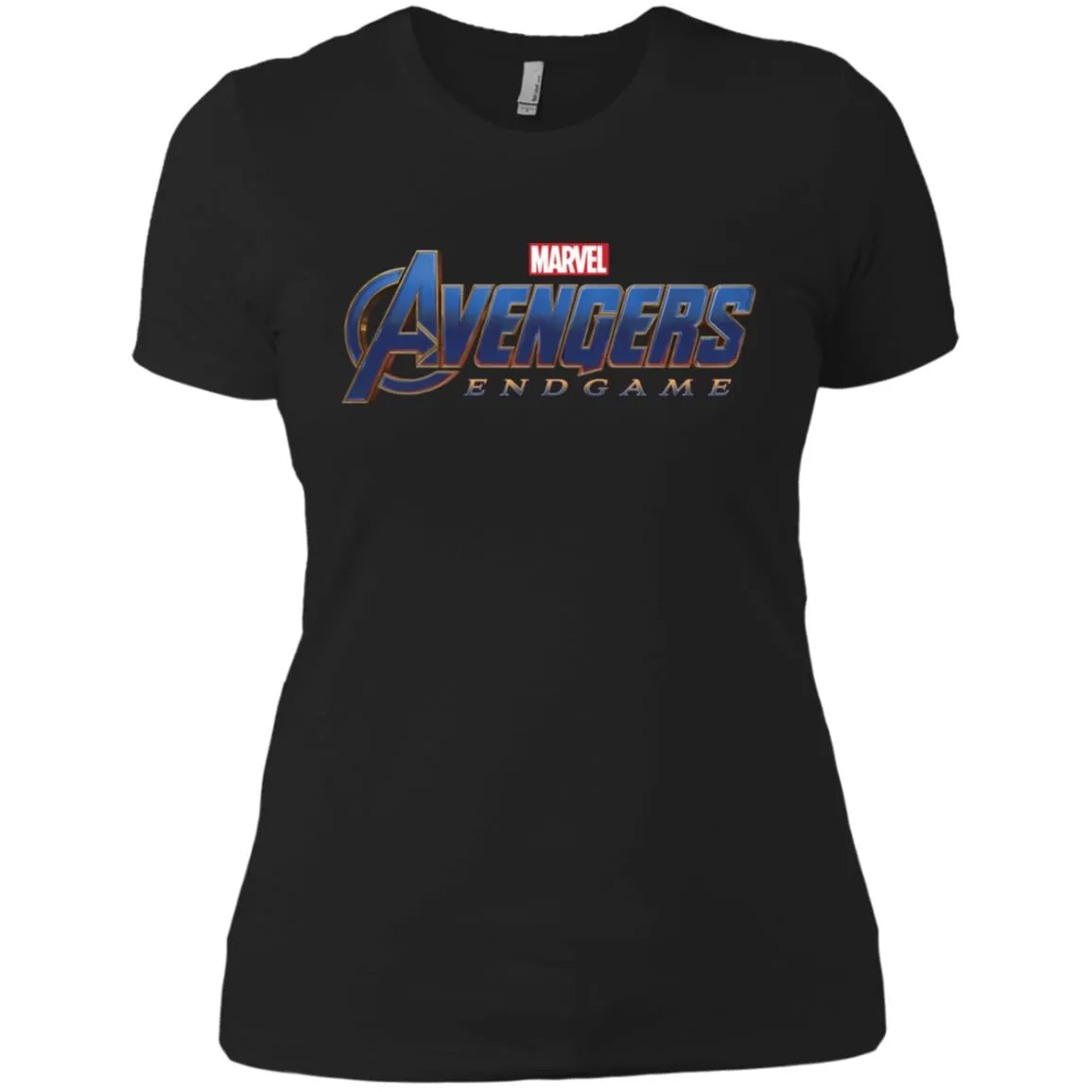 Marvel Avengers Endgame Movie Logo Graphic Women Cotton T-Shirt