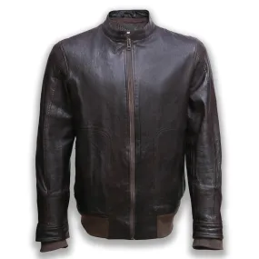 Men's Black Leather Jacket