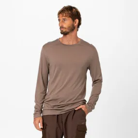 Mens Merino LS Base Layer Tawny