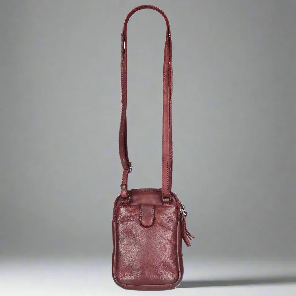 MET Small Leather Crossbody Bag