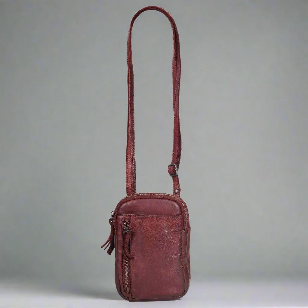 MET Small Leather Crossbody Bag